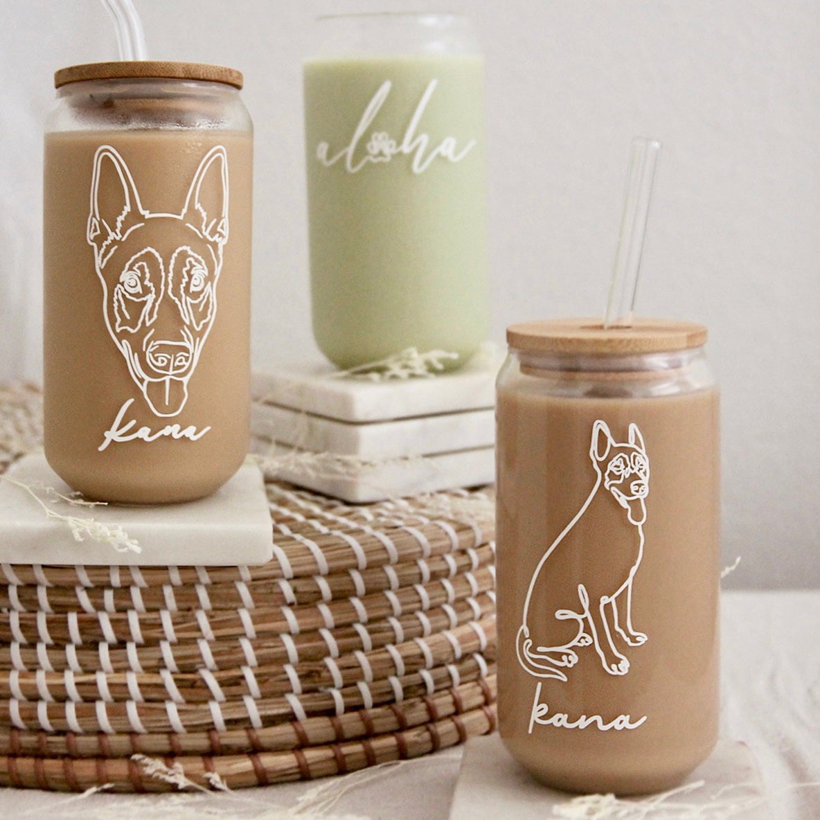 Custom Portrait Glass