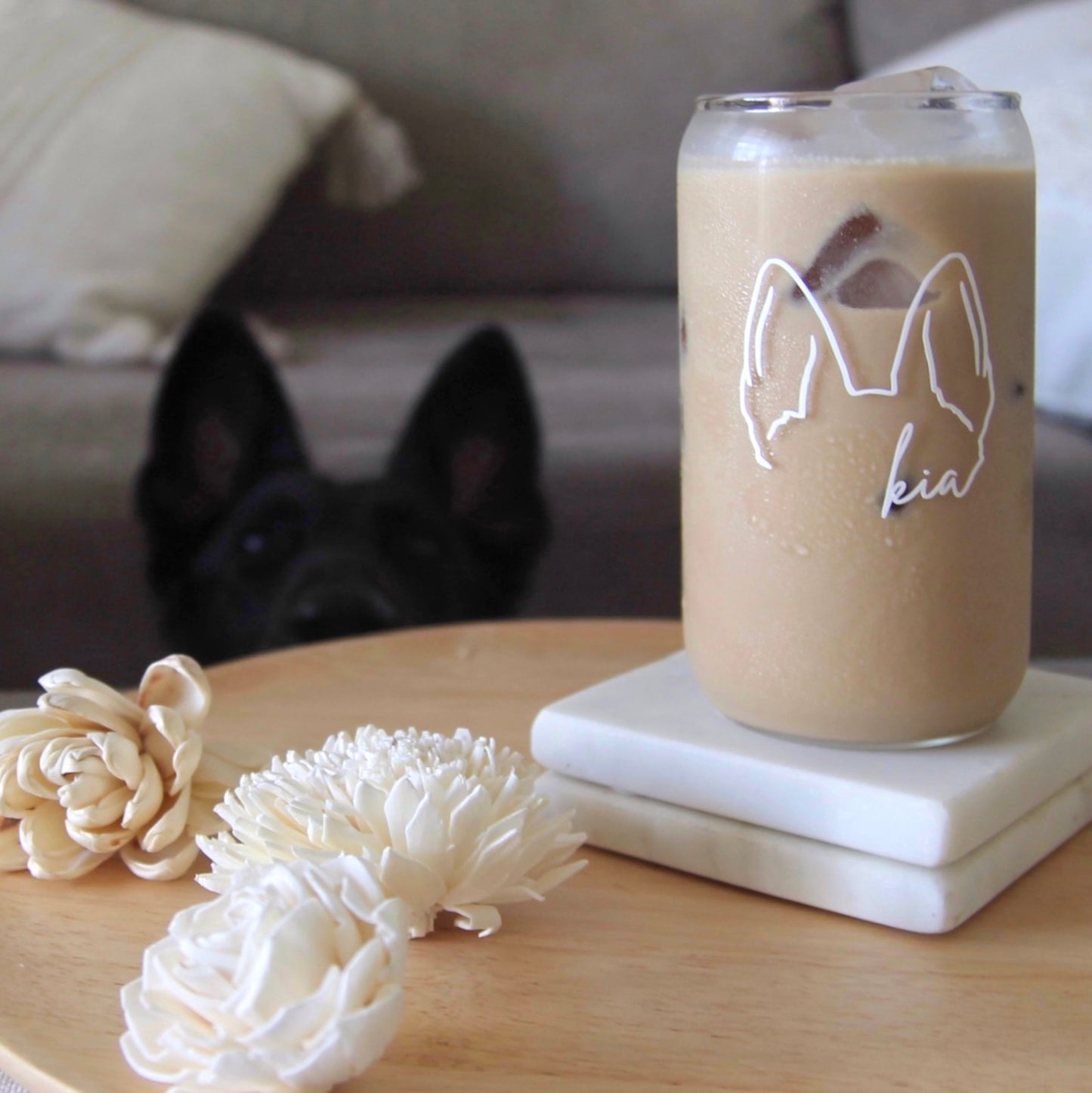 Custom Ears Glass